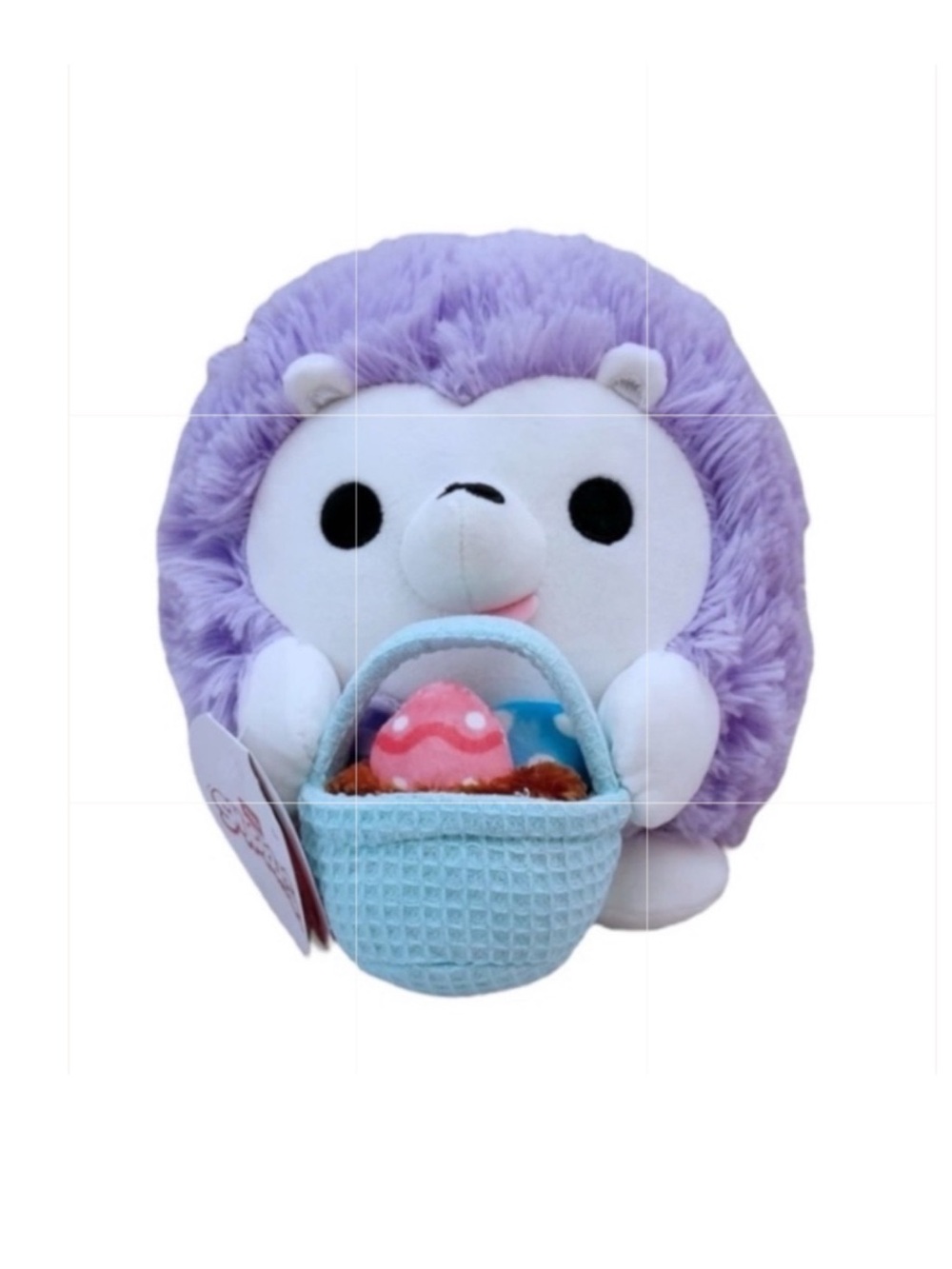 Snackles Andrew The Hedgehog Purple Plush Stuffed Animal